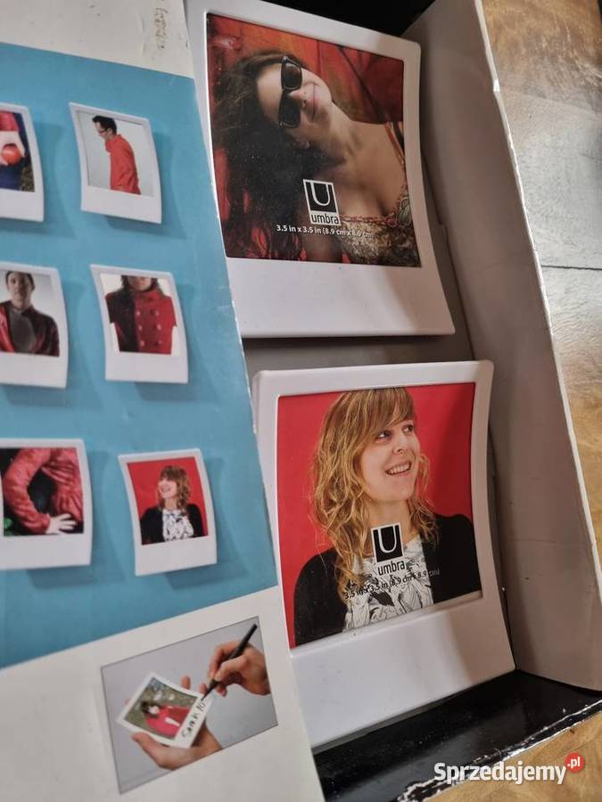 Zestaw 9 ramek na zdjęcia Snap NOWE biały