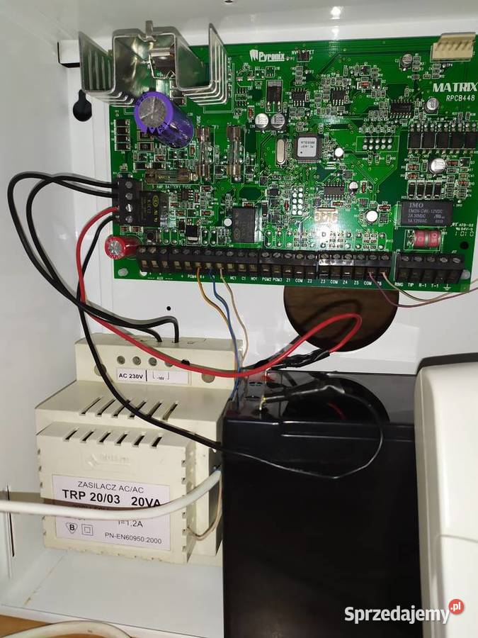 Alarm Pyronix Matrix 6 komplet Tanio Elektryka i akcesoria Łódź sprzedam