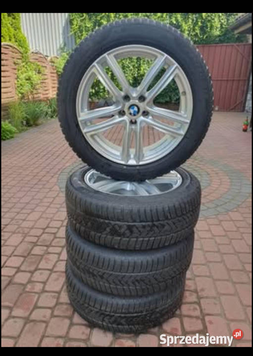 Sprzedam opony felgi BMW zimowe komplet aluminiowe Samochodowe Sulejówek