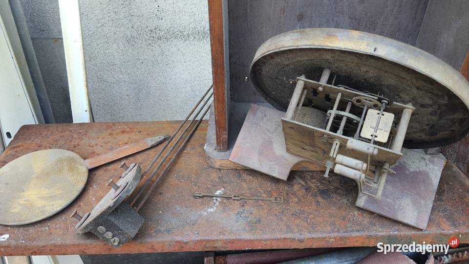 Zegar Metron MSD PRL nakręcany do renowacji ścienny Lublin sprzedam