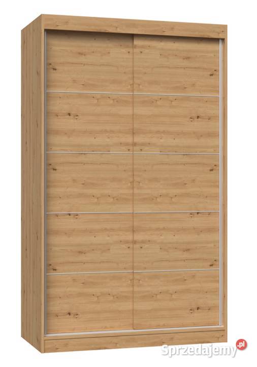 Szafa przesuwna Iga 120C Dąb Artisan Szafy i garderoby