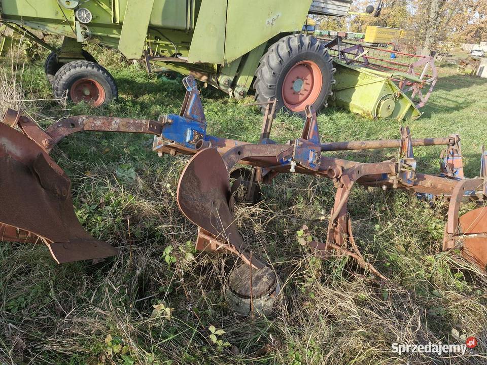Pług zagonowy atlas 4 skibowy Mostkowo