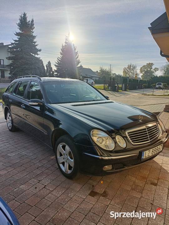 Mercedes E-klasa w automacie oraz LPG, hak, klima, długie oplaty