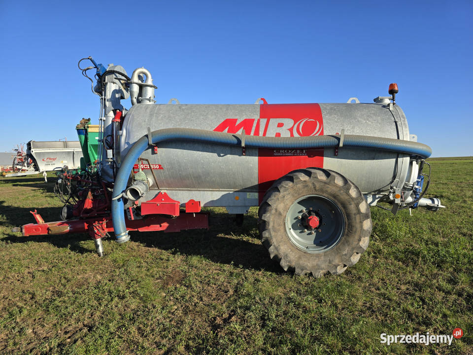 Wóz asenizacyjny SERMAP MIRO 100 REC 8500 L 2018 podlaskie Baliki