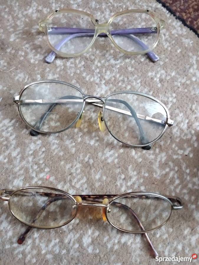 okulary o różnej mocy komplet wielkopolskie