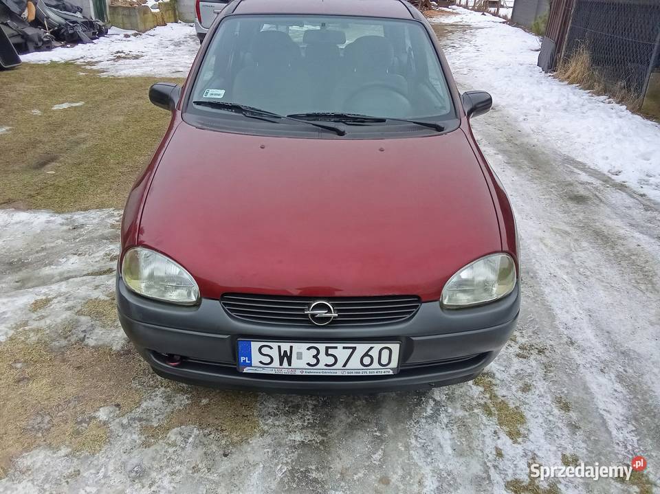Sprzedam opla corsę 10 benzyna Corsa Rększowice