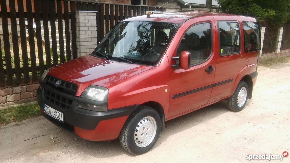 SPRZEDAM FIAT DOBLO KLIMATYZACJA Rok produkcji 2005 Kielce