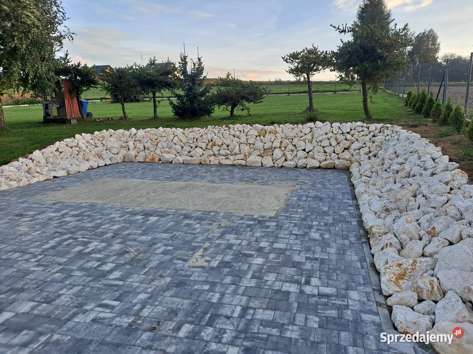 Kamień ogrodowy biały głaz białe głazy 90350 mm Kraków