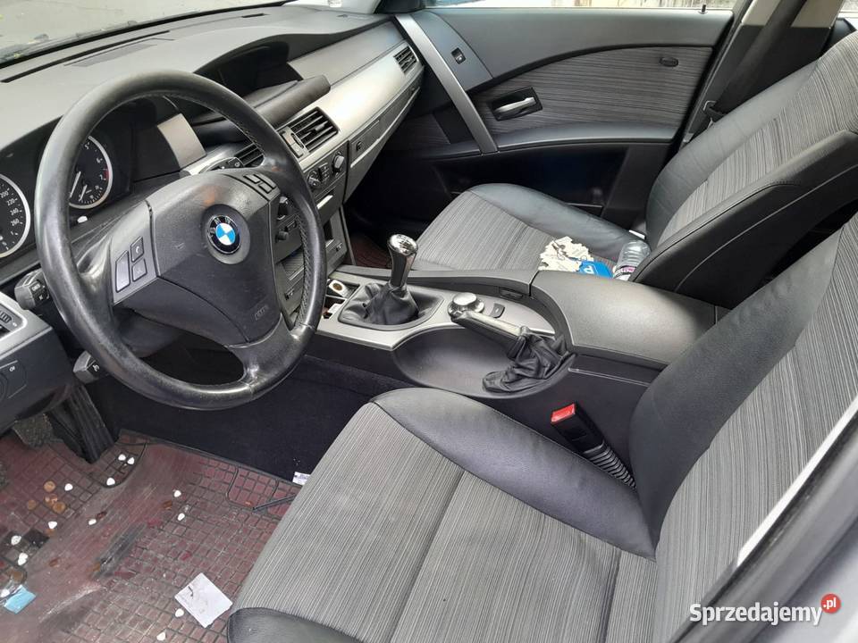 BMW 530i m54 170 silbergrau cała na części Konin
