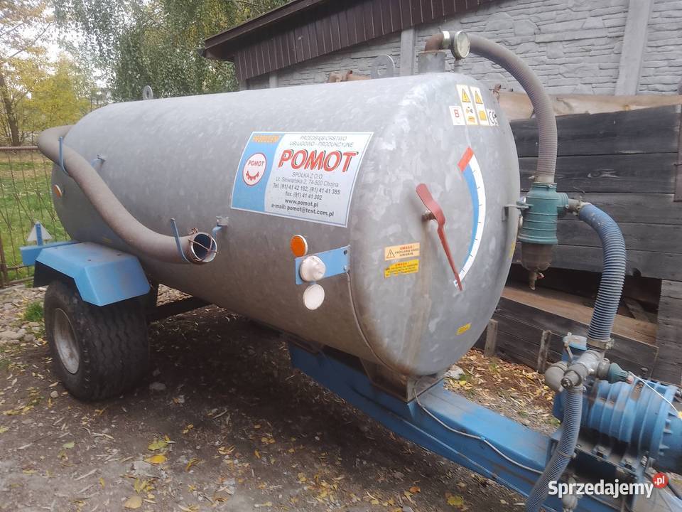 Wóz asenizacyjny beczkowóz beczka Pomot 4000l Sieradz