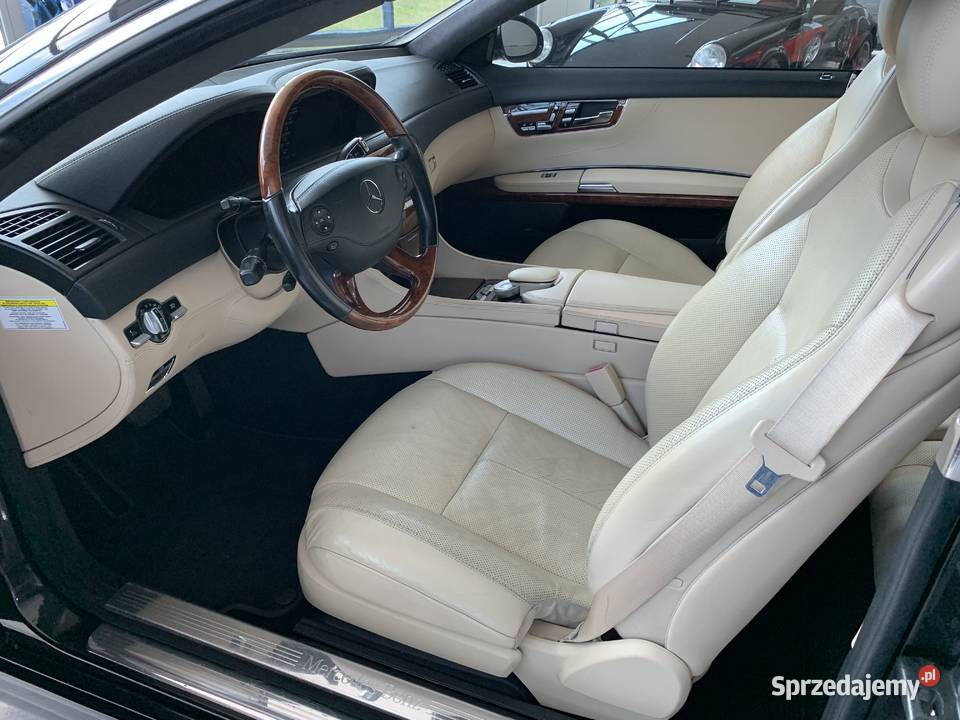 Mercedes CL550 388 benzyna Niski przebieg Stan Rok produkcji 2007 Kraków