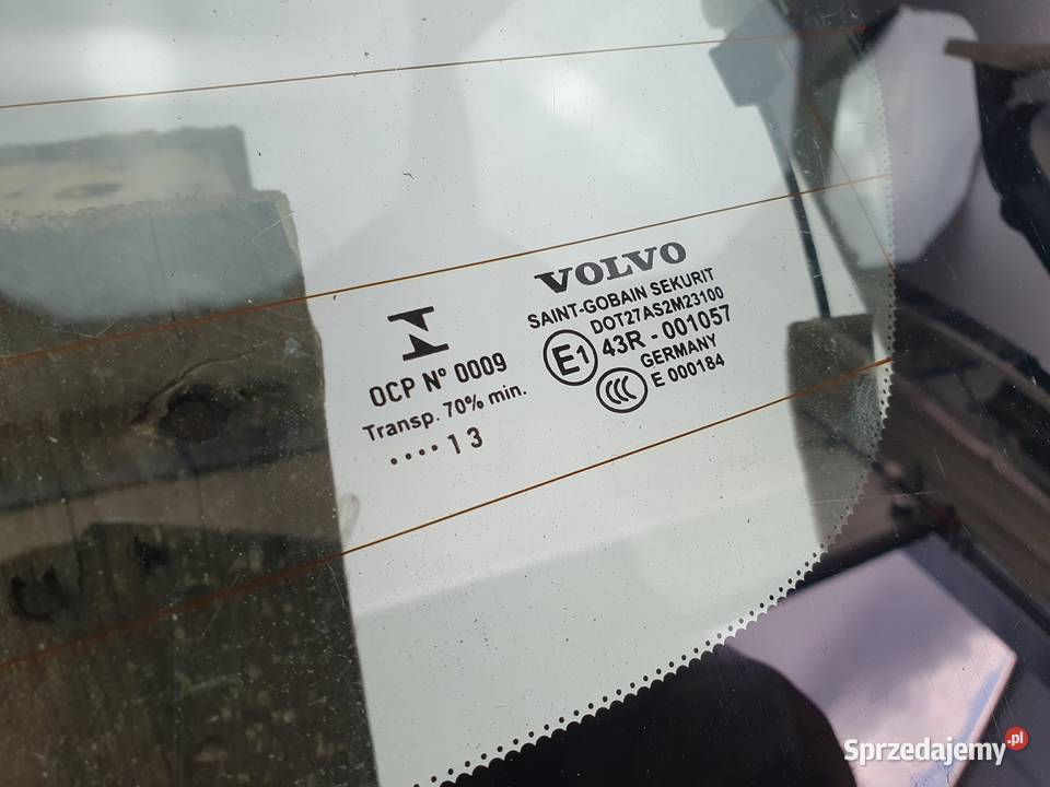 TYLNA KLAPA Volvo V60 I KOMBI 20102018 tylnia Chełm sprzedam