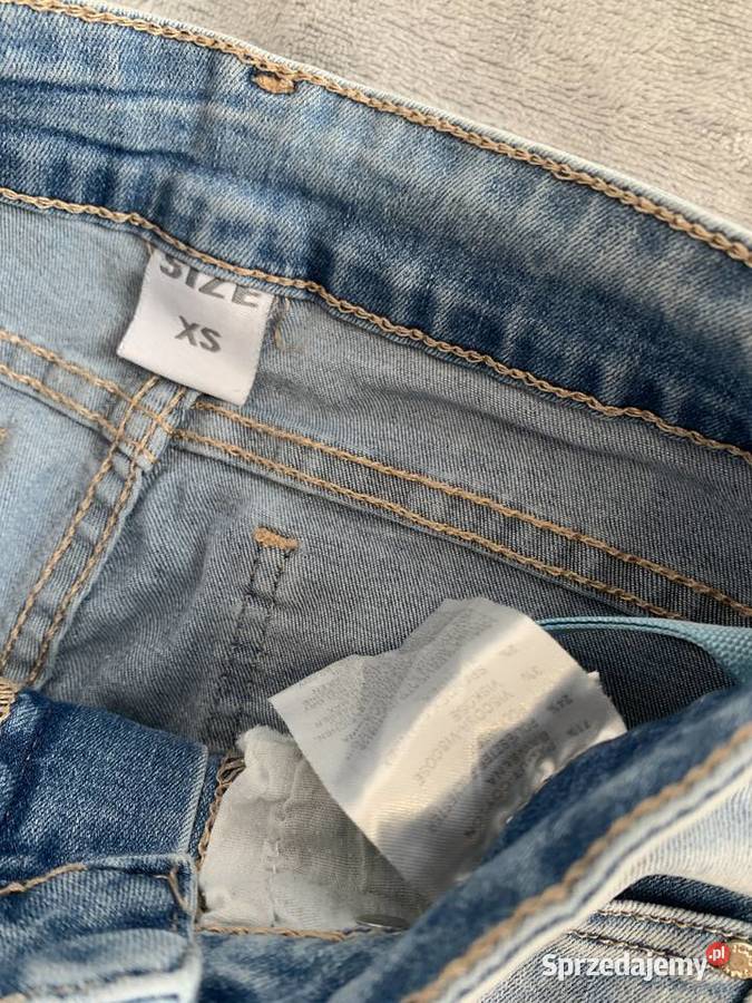 Spodnie Jeansy Dżinsy skinny z rozdarciami sprzedam