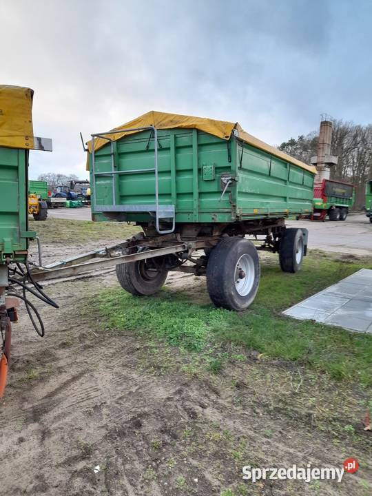 Przyczepa rolnicza Ifa Hw8011 wywrotka na boki kujawsko-pomorskie Wąwelno