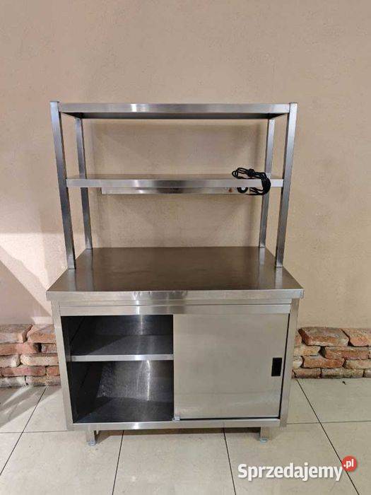 Stół gastronomiczny 100x60 z nadstawką grzewczą Gastronomia