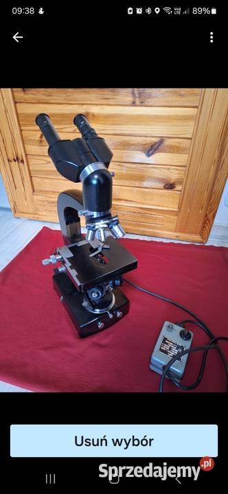 Mikroskop Zeiss kompletny Piła
