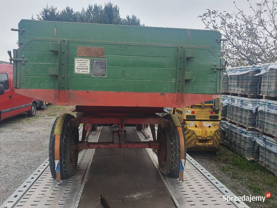 Przyczepa rolnicza wywrot Krajno-Parcele sprzedam