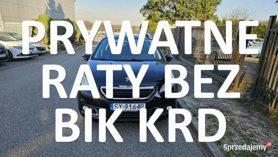 Peugeot 2008 czarny na raty bez BIK FastCars I Zarejestrowany w Polsce Kraków