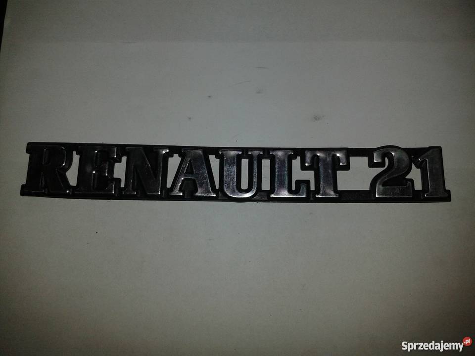 Monogram na tylną klapę RENAULT 21 osobowe lubelskie Lublin
