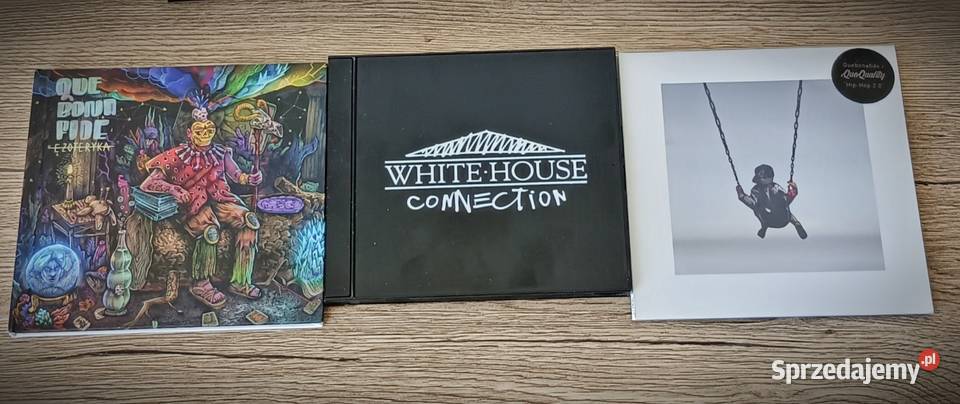 Zestaw 3 płyt CD Quebonafidewhite house Gorzów Wielkopolski sprzedam