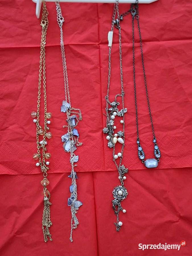 Zestaw eleganckich naszyjników Gliwice