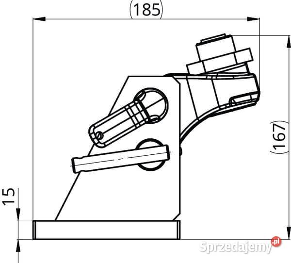 Zaczep kpl K80 heavy duty 02481349A11 Kamionna