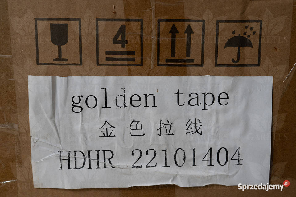 Nić zrywająca Zrywka Tear tape złota DUTY FREE Warszawa