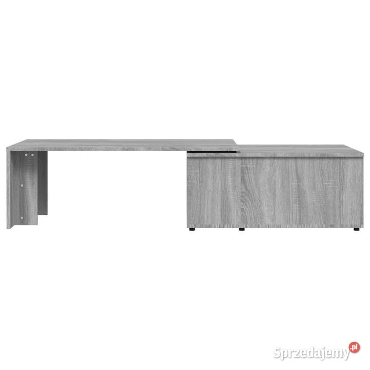 Stolik kawowy szary dąb sonoma 150x50x35 mazowieckie Warszawa