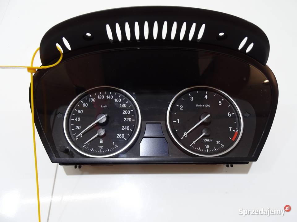 LICZNIK ZEGAR BMW E60 E61 N43 BENZYNA EU 9177255