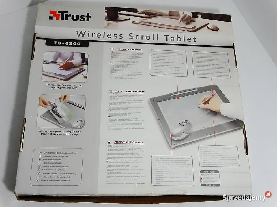 Wireless Scroll Tablet TB4200 tablet graficzny Biłgoraj