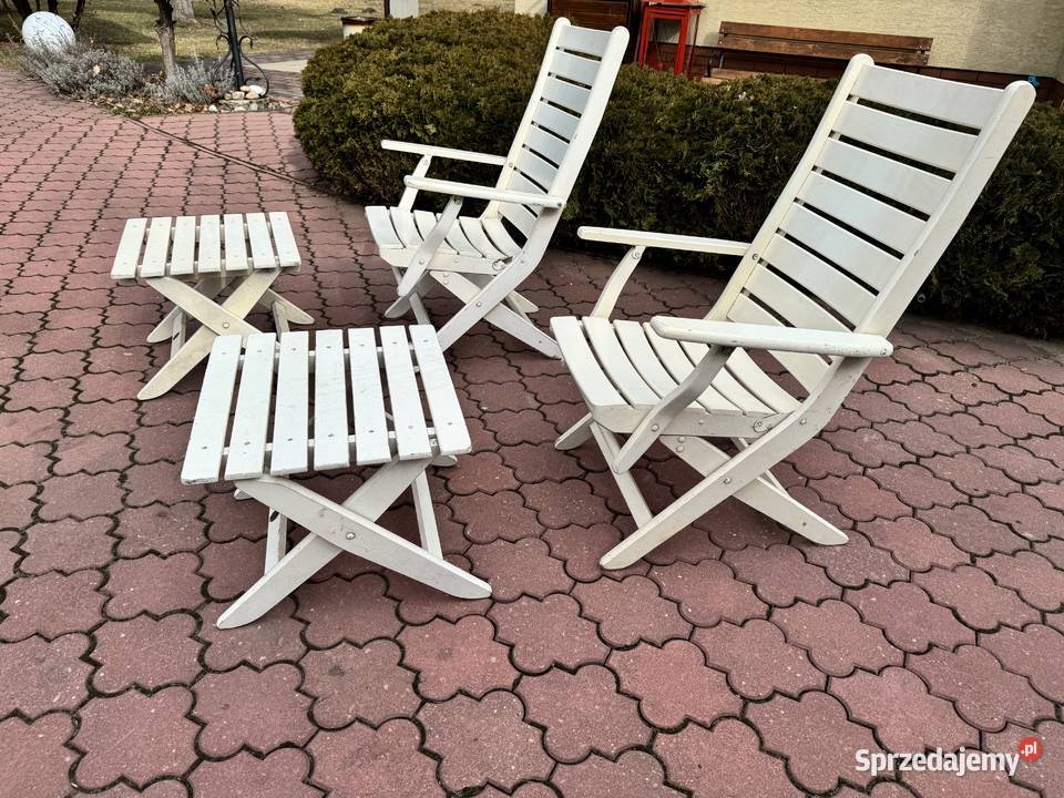 Krzesło ogrodowe leżak regulowany drewniany Krzesła ogrodowe mazowieckie Garwolin