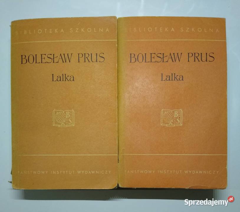 Lalka Bolesław Prus tom I tom II sprzedam