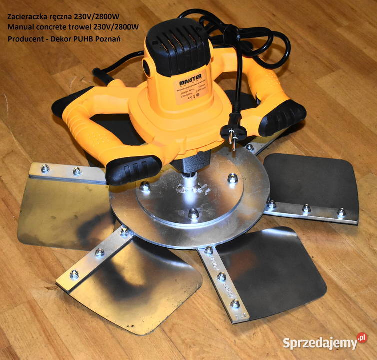 Szlifierka ręczna z tarczą do szlifowania Poznań