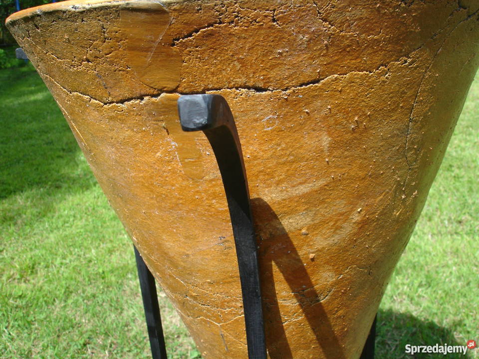 Donica ceramiczna mrozoodporna stojak 80 Jelenia Góra