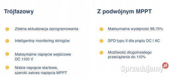 Inverter Sofar Solar trójfazowy 24 KTLX G3