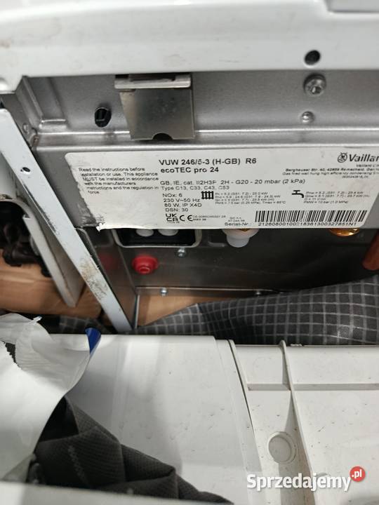 Vaillant ecotec pro dwufunkcyjny 246 nowy sprzedam
