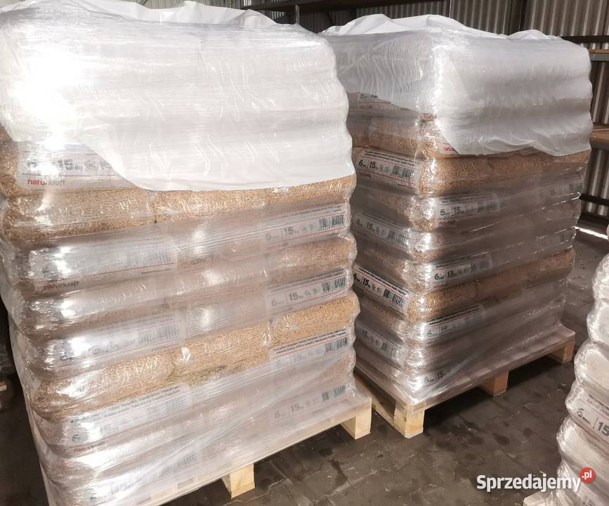 Pellet Drzewny 6mm NaturKraft Certyfikat ENA1 podlaskie Białystok