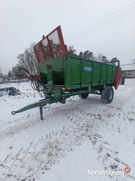 Rozrzutnik Coutand 10t nieuszkodzony Rozrzutniki obornika