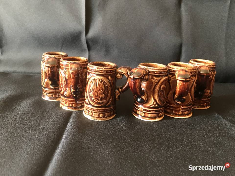 fajansowe kubeczki 100ml vintage Łódź