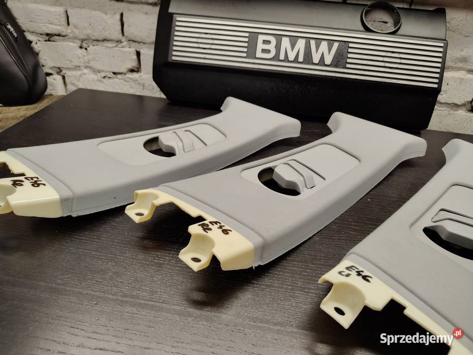 Bmw e46 sedan osłony słupków b lewa prawa Aleksandrów Łódzki