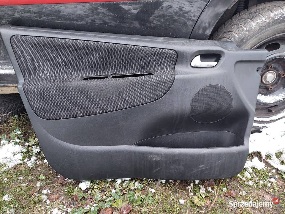 Boczek drzwi klamka lewy przód Peugeot 207 HB 5D Przyborów