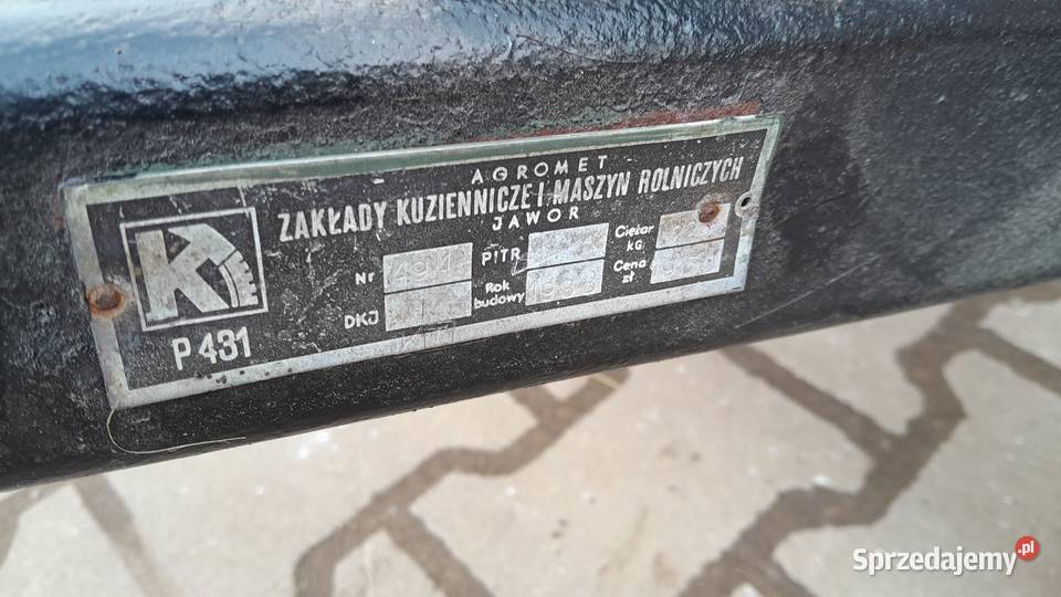 Obsypnik do ziemniaków 3 rzędowy Grudziadzki Skaryszew