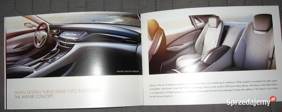 Buick Expectations The Buick prospekt katalog Kępice