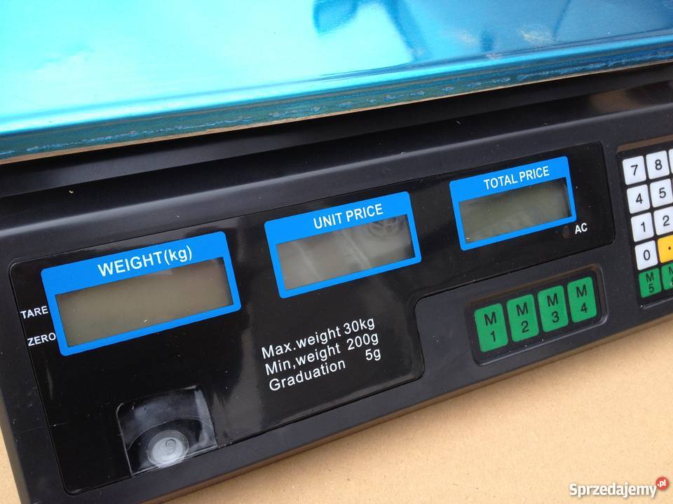Waga kalkulacyjna sklepowa do 30