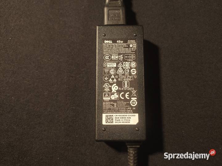 Dell oryginalny zasilacz 45W 00285K Lubliniec
