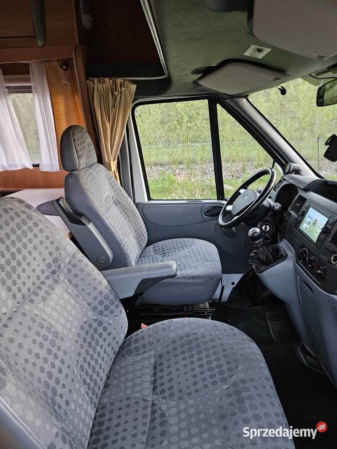 Kamper ford transit 22 4 osobowy alkowa solar Rok produkcji 2009 Kampery Tychy