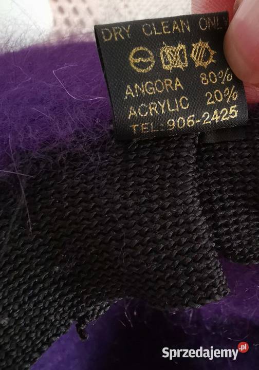 Kapelusz damski fioletowy Lędziny