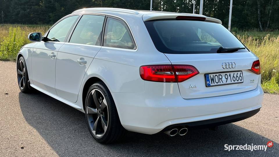 Audi A4 B8 20 Polift 2013R Quatro TDI Sline Małkinia Górna
