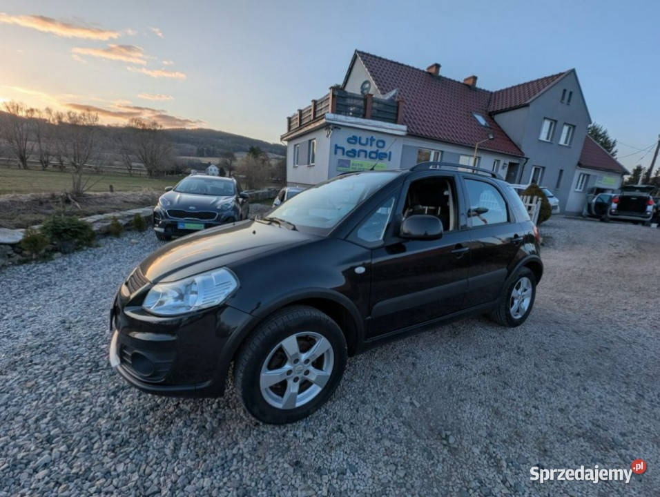 Suzuki SX4 4X4 16 benzyna HAK auto na ryby I czarny Kamienna Góra sprzedam