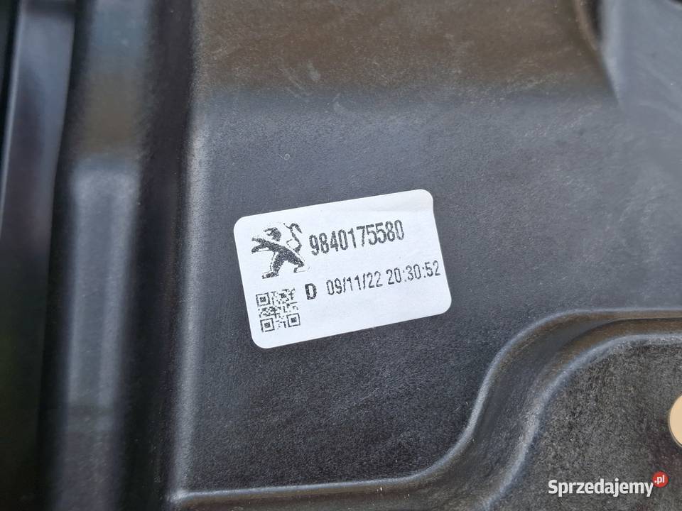 BERLINGO IV PROACE PARTNER COMBO E PODNOŚNIK Bieleń sprzedam